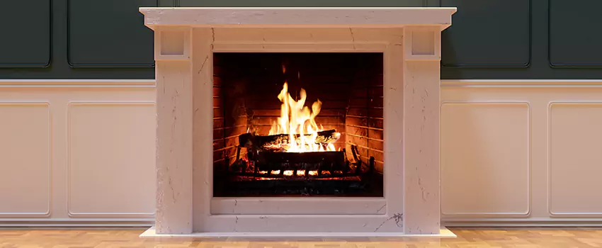 Decorative Electric Fireplace Installation in Benbrook, Texas