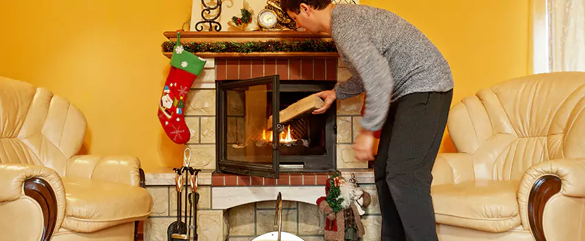 Gas to Wood-Burning Fireplace Conversion Services in Benbrook, Texas