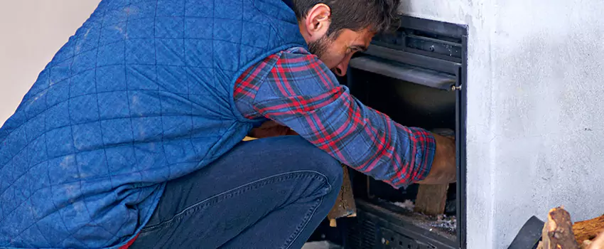 Gas Fireplace Inspection in Benbrook, Texas