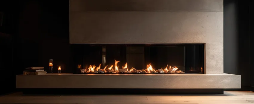 Gas Fireplace Ember Bed Design Services in Benbrook, Texas