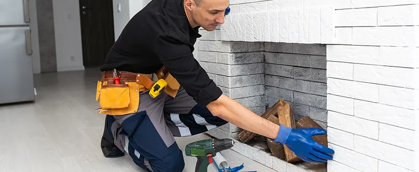 Fireplace Damaged Damper Frame Repair Services in Benbrook, Texas